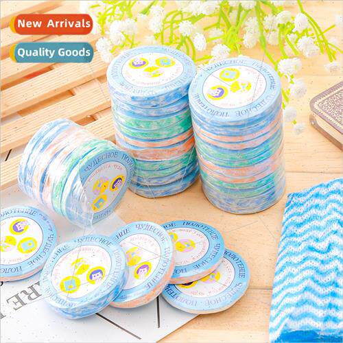 Wood Pulp Nonwoven Compressed Towel Laminated Fabric Compres