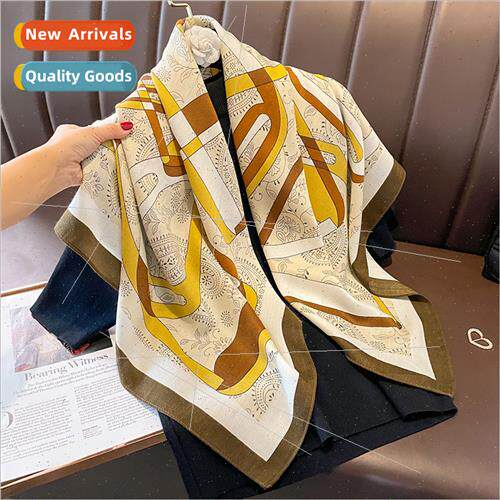 2023 new printing fashion neckerchief scarf scarf multifunct