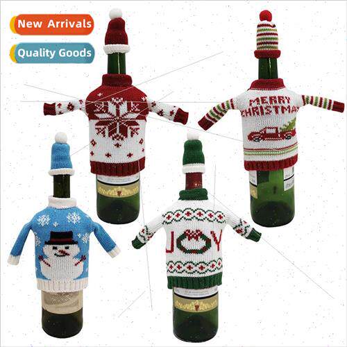 2023 Christmas Wine Bottle Set 2023 New Snowman Wine Bottle
