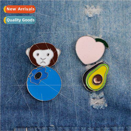 Europe Uned States creative cartoon cute brooch small fresh
