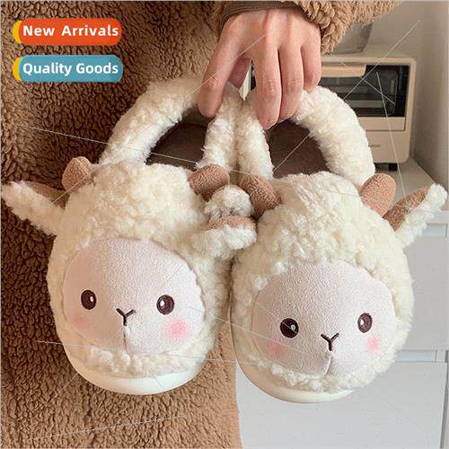 Leisure home indoor warm winter ladies moon slippers full pa