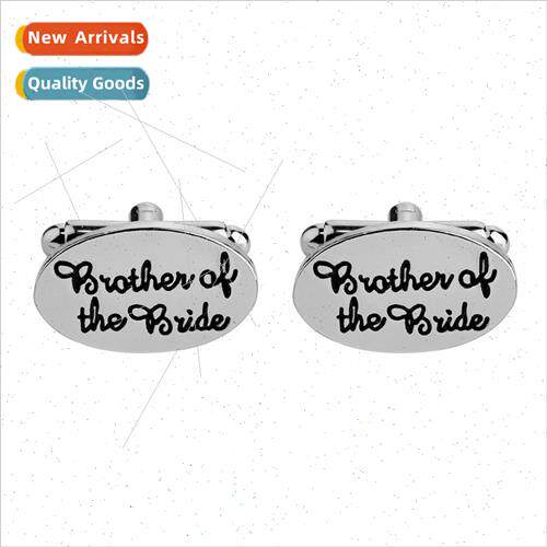 Men French Cufflinks brother bride brother bride wedding cuf