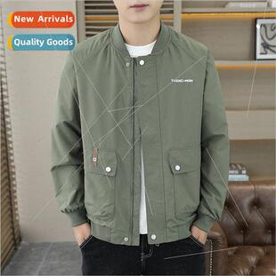 tide workwe spring collar stand new 2023 fall jackets Men