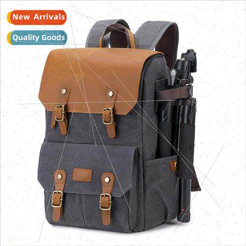 Ca camera bag SLR camera bag dyed wax canvas waterproanti-th