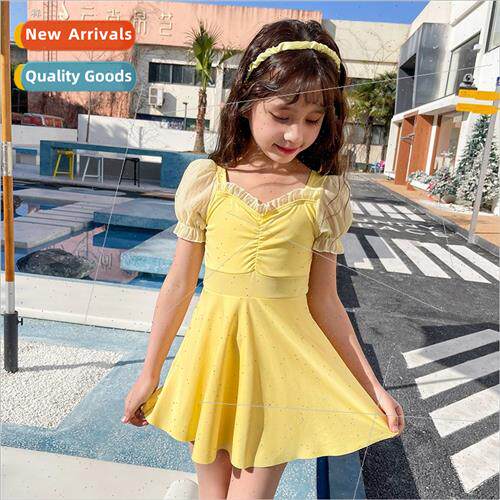 Childrens swimsus 2023 new summer swimsus girls one-piece ch