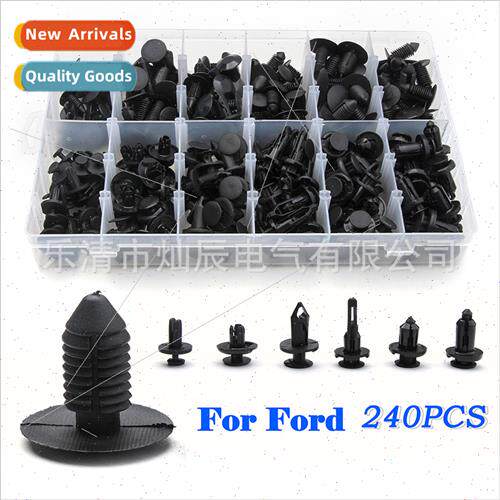 240PCS Auto Universal Snap Clip Box Set Bumper Body Snap new
