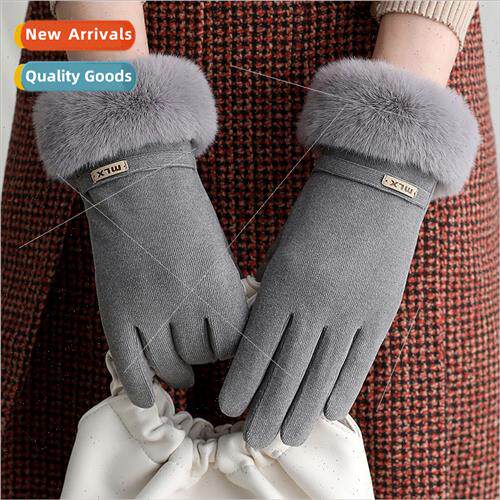 Warm gloves women winter 0201 winter Roshu cotton outdoor Ko