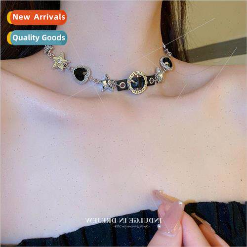 Necklace 2023 new niche collarbone chain female sense sweet
