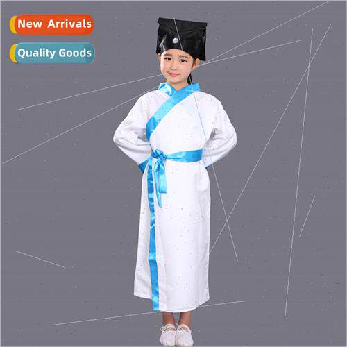 Childrens ancient costume book boy national studies Hanfu ma