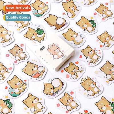 Boxed Stickers Cute Chai Chai Adhesive Stickers Handbook Alb