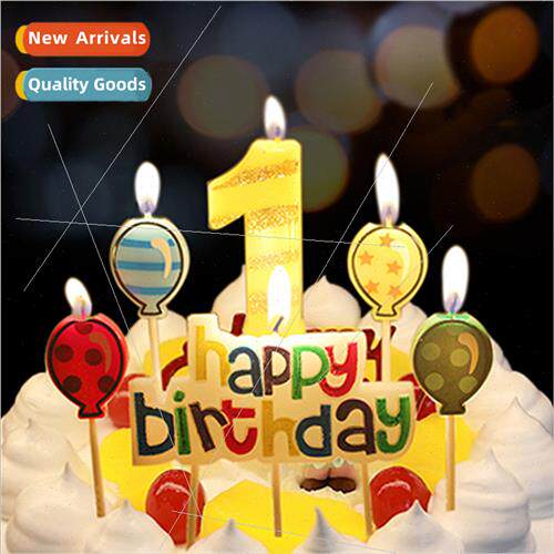 Birthday Number Candles 0-9 Baby Birthday Party Celebration