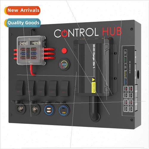 Multi-function power control box modification caravan yacht