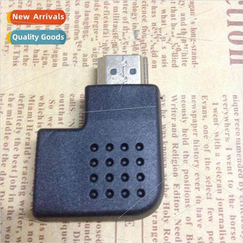 Gold-plated left 90 degrees HDMI converter head hdmi right a