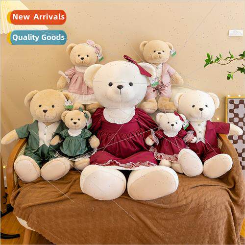 Love la bear plush toys couple teddy bear doll medium hair d