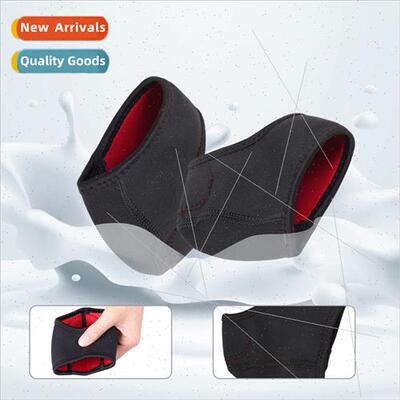 Black Red Heel Sock Cover Men Women Heel Protectors Socks Fo