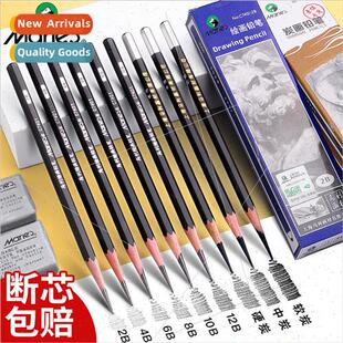 Pencils 2b4b Exam Sketching Art Drawing 14B Student Boxed