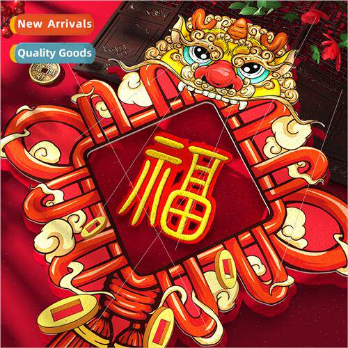 2023 scene decoration Fuyin door stickers Fuyin couplets doo