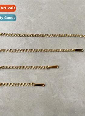 Stainless tail chain adjustable chain diy jewelry trinket ac