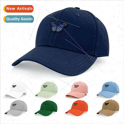 High- weaving label butterfly baseball cap female outdoor br