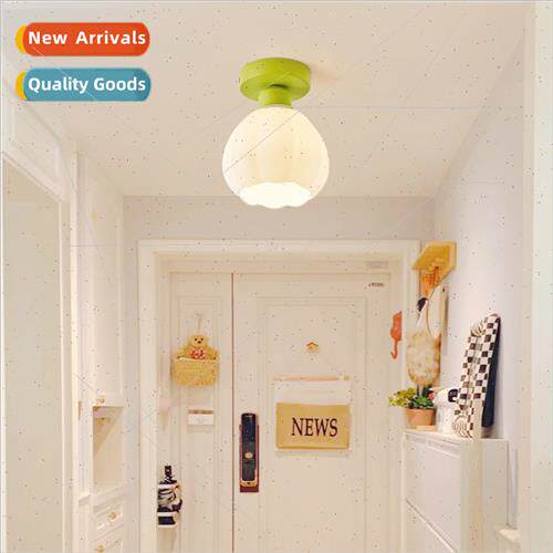 Cream wind flower ceiling light balcony lamp simple modern c