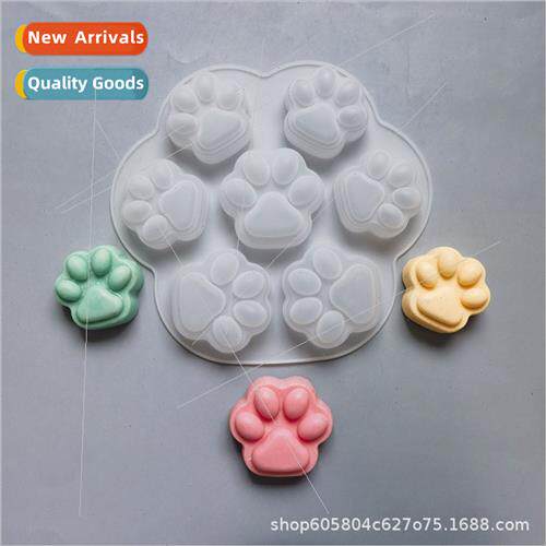 licone 7 Cat Claw Chocolate DIY Cake Ice Block Biscu Pastry