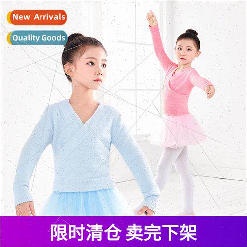 Childrens dance practice clothes small sweater long-sleeved