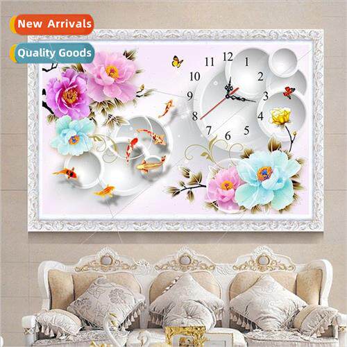 2023 new cross stch own embroidery full diamond printing yea