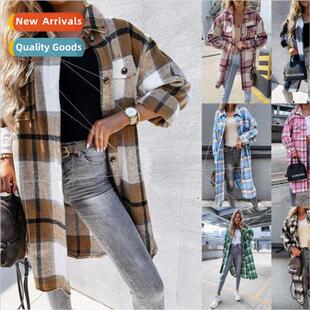 new women medium fall len versatile winter casual 2023 loose