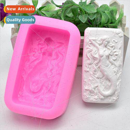 Flip Mermaid Handmade Soap licone MouldFlip Candy Baking Too