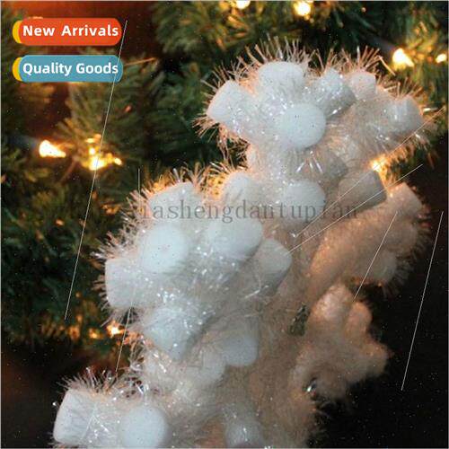 Christmas Tree Decorations x Rods Stereoscopic Snowflake Fla