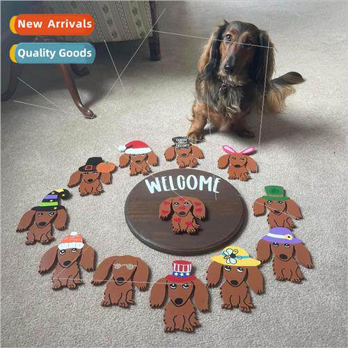 Christmas Interchangeable  Wooden Door gn Christmas Hallowee