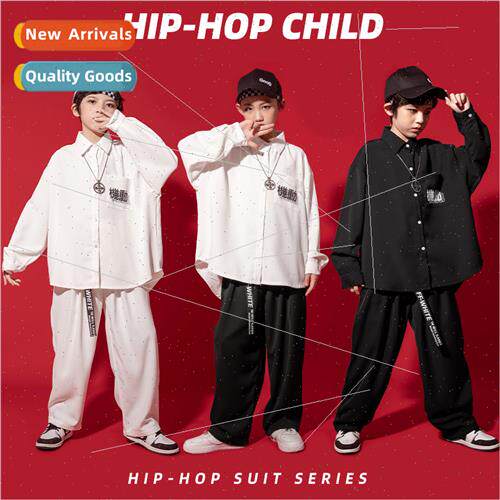 Childrens set dance permance clothing childrens shirt hipste