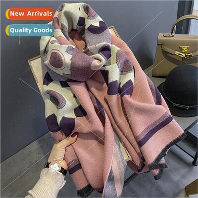 Sunflower faux cashmere scarf female outwear shawl female fa