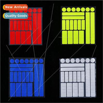 Mountain bike frame adhesive backed honeycomb grid reflectiv