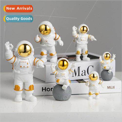 Creative astronaut ornaments spaceman model living room TV c