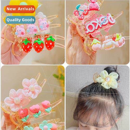 Children pill head plate hair artifacts new girls flowers gr