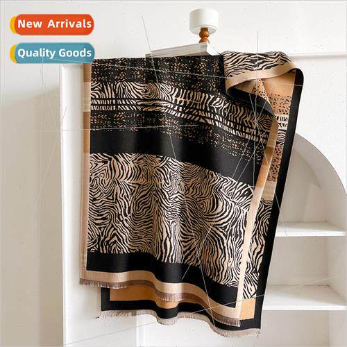 Classic high-level sense one hundred faux cashmere scarf wom