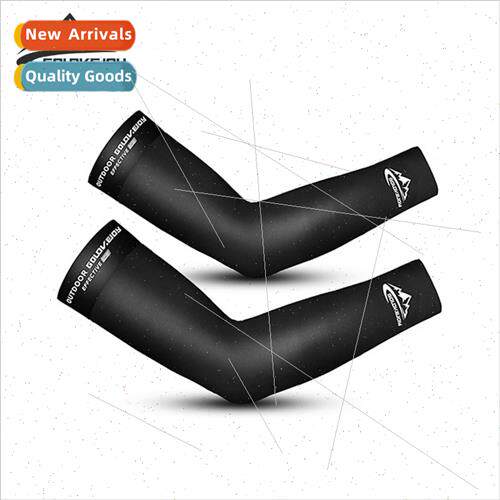Ice silk sunscreen sleeves summer cycling -marking arm guard
