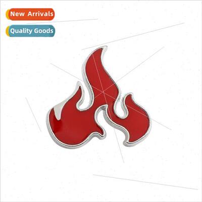 Holy flame tanium steel tide people earrings dazzling cool m