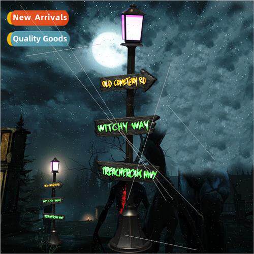 Halloween electric voice-activated set lamp ornaments ghost
