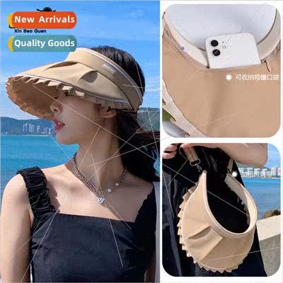 2023 Summer New Lace Bag Hollow Top Hat Women Outdoor Sunscr