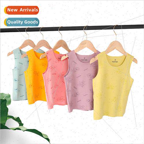 2022 new children printing warm undershirt boys fall winter