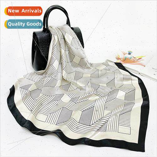 New simulation silk scarf women in Europe Uned States 90*90C