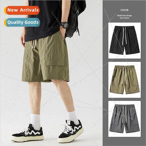 Japan five-minute shorts men summer loose thin casual work p