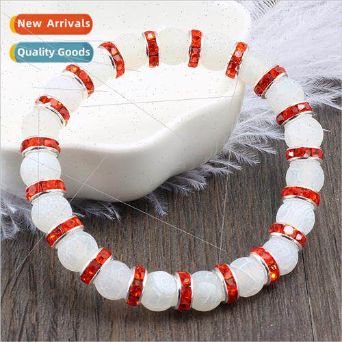 Whe Weathered Bracelet Seven-color rhinestone silver alloy s