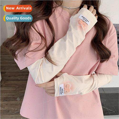 New sunscreen sleeve cover female Korea  summer ice silk lov
