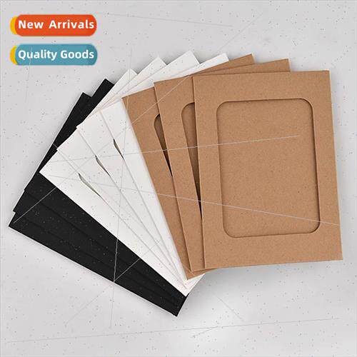 Creative paper photo frame diy hanging wall photo card paper
