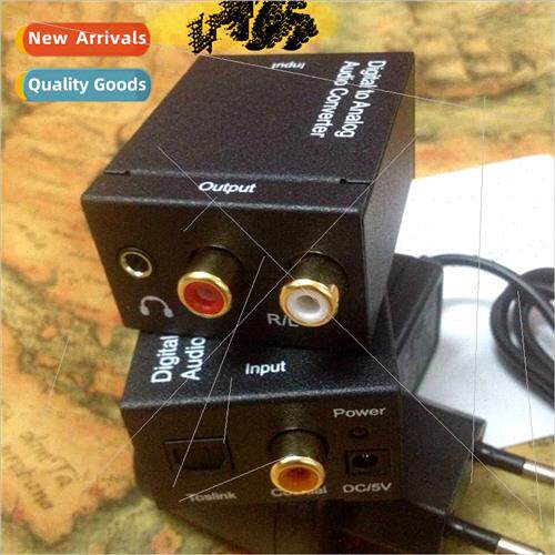 Digal Optical/Coaxial to AV Analog Audio Converter Smart TV