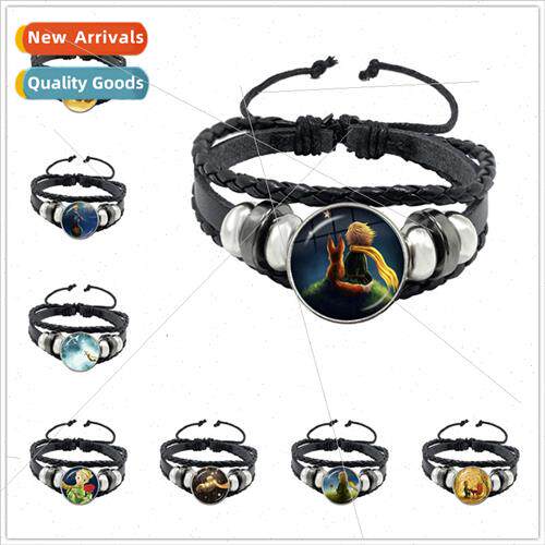 Leather Rope Bracelet Fashion ttle Prince Leather Bracelet H