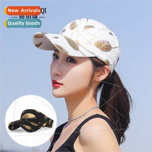 spring summer four seasons hot gold feather baseball cap men